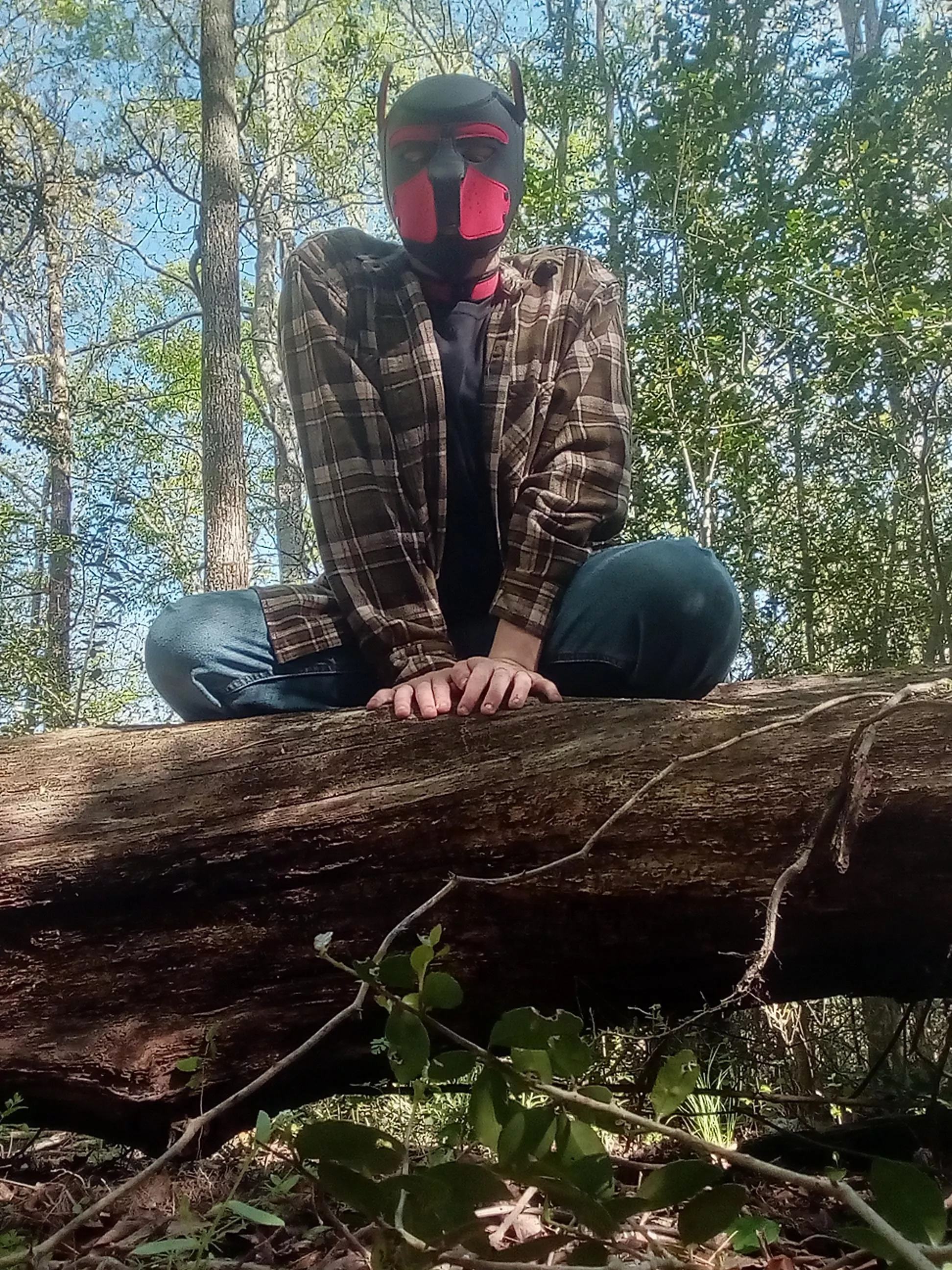 I'm feeling frisky in the woods < 3