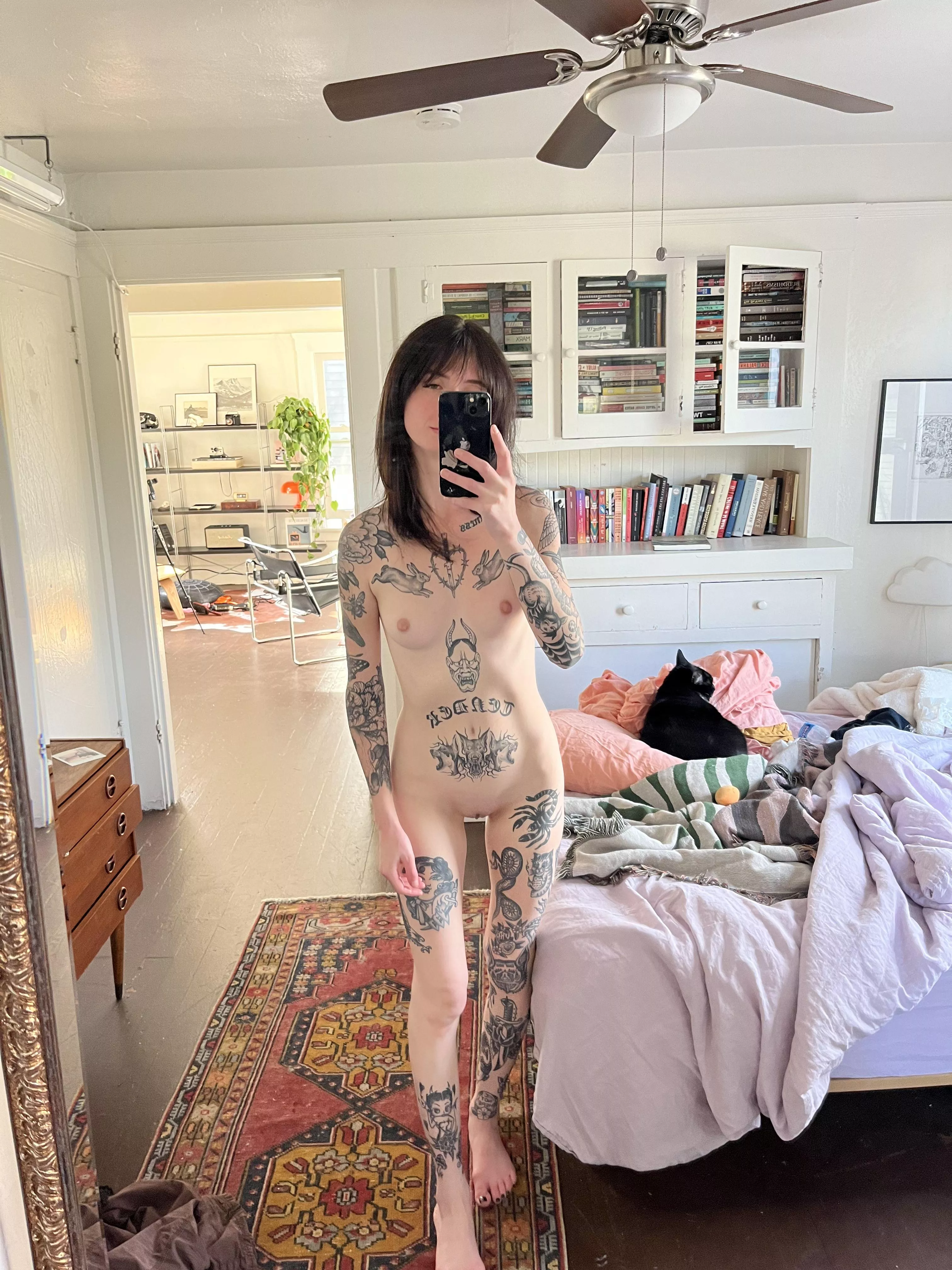 Isn’t goth girl bed just so inviting?