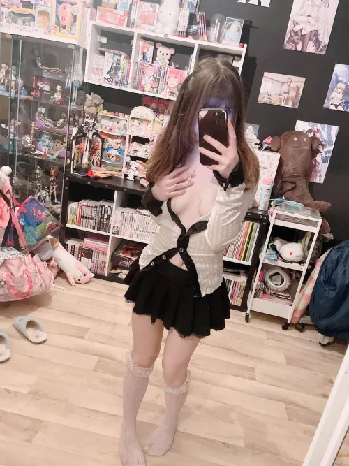 Love how big and perky my tits grew...