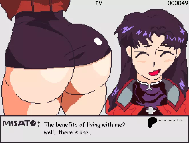 Misato pixel art