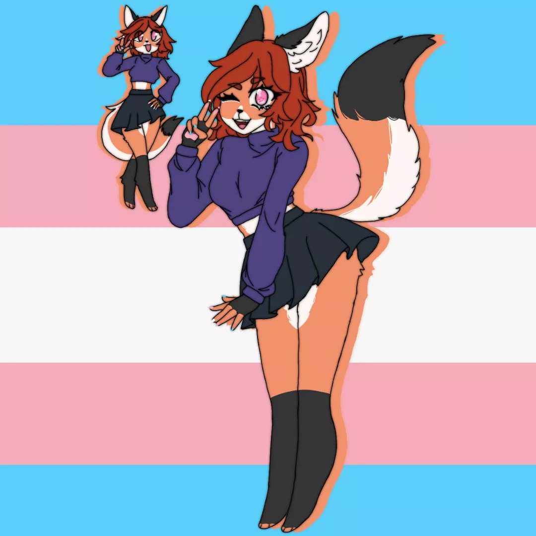 My Friend Drew A Fursona For Me :3