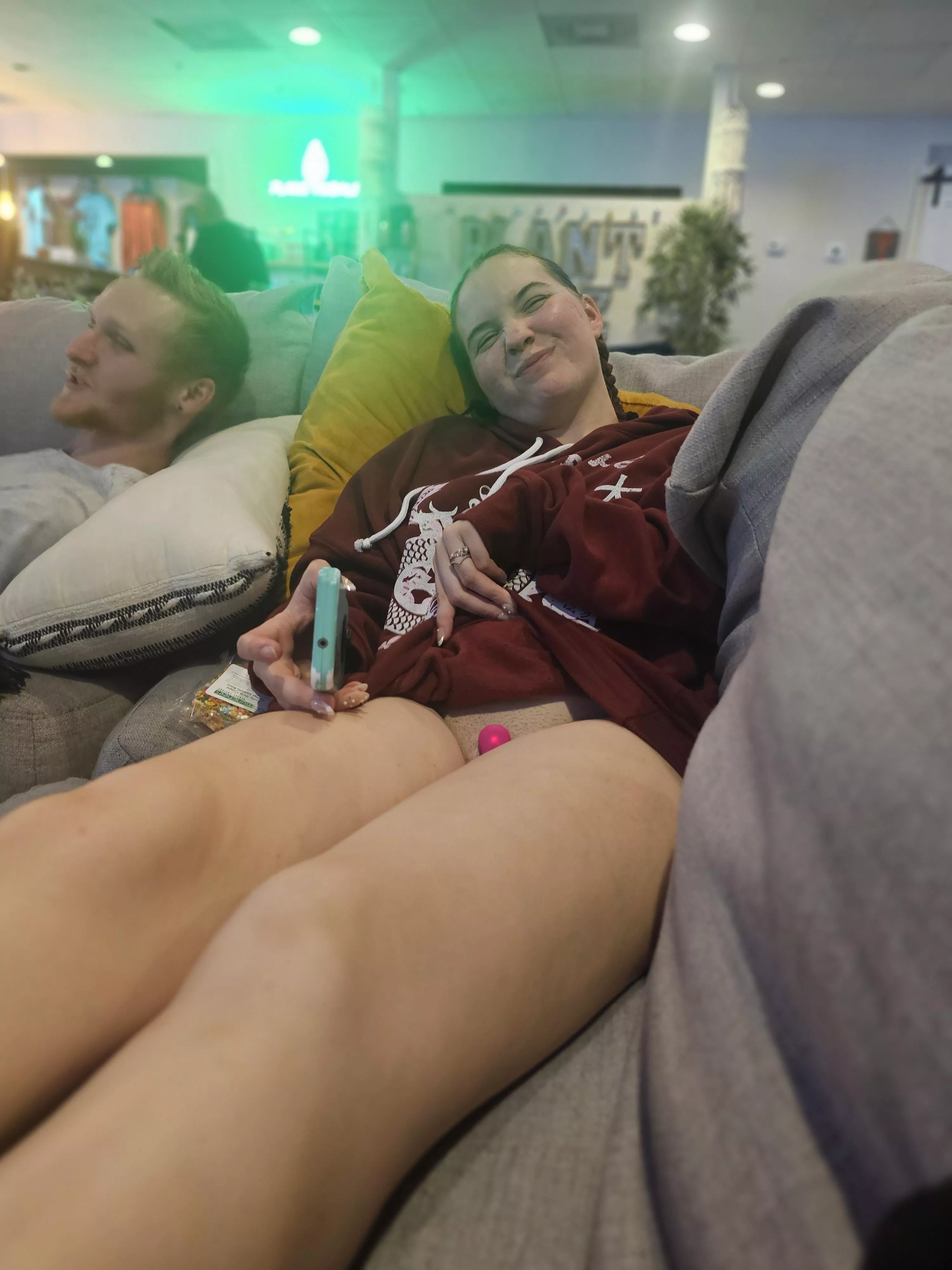 My friend was right there while my man took this pic 👀