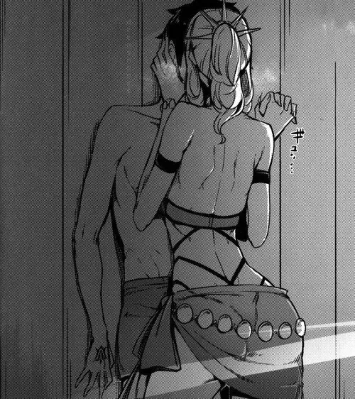 Oh to be the cutie pinned against the wall :>!