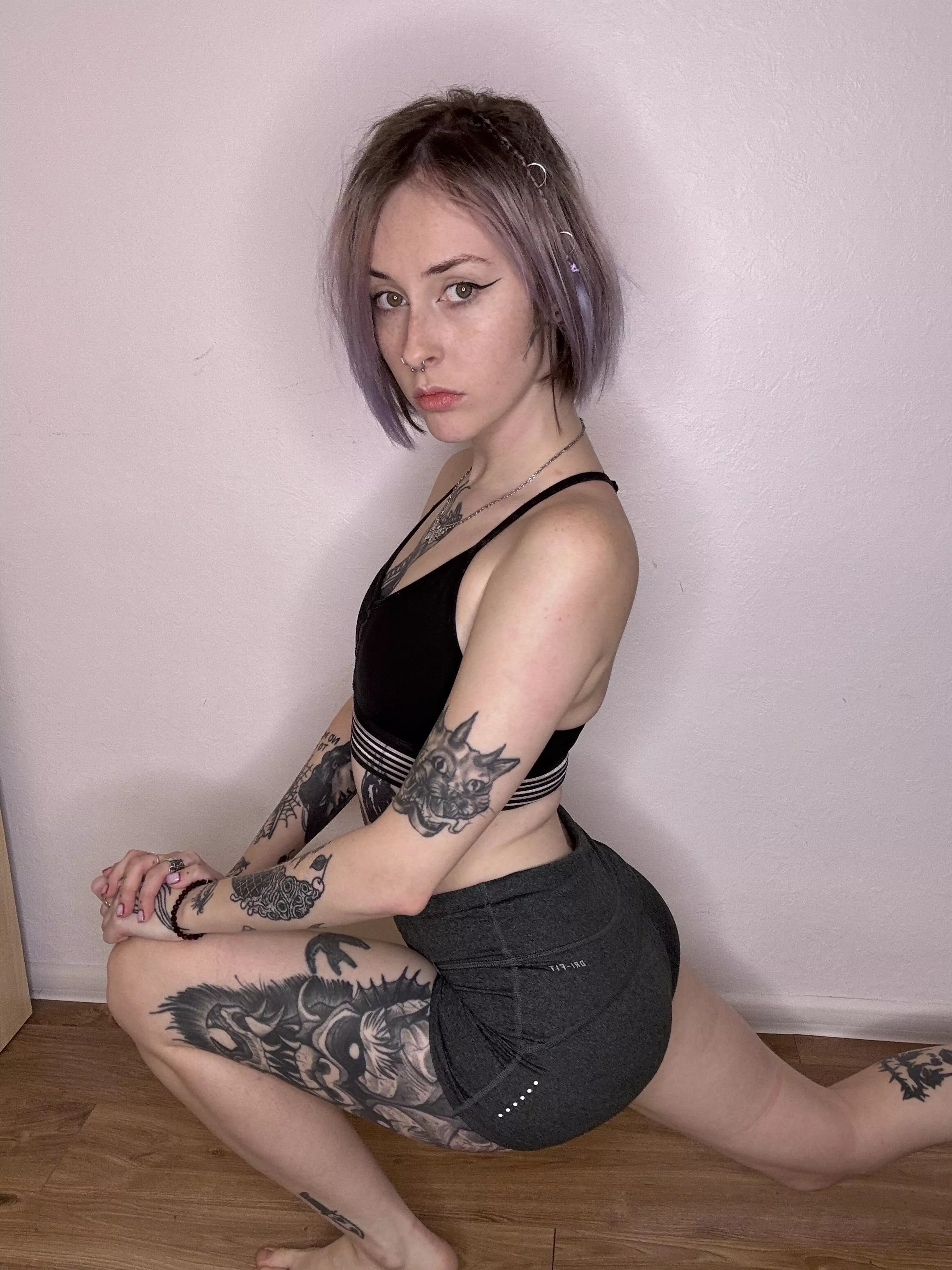 Oh, you've noticed my yoga practices