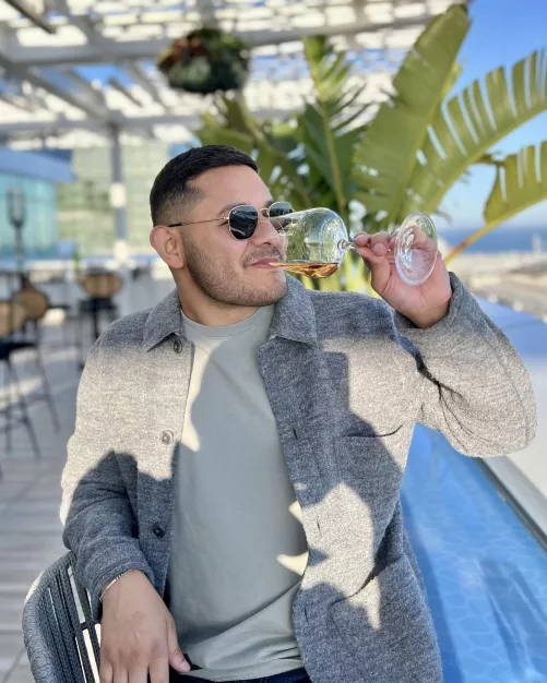 One sip, two sip, three slip, floor