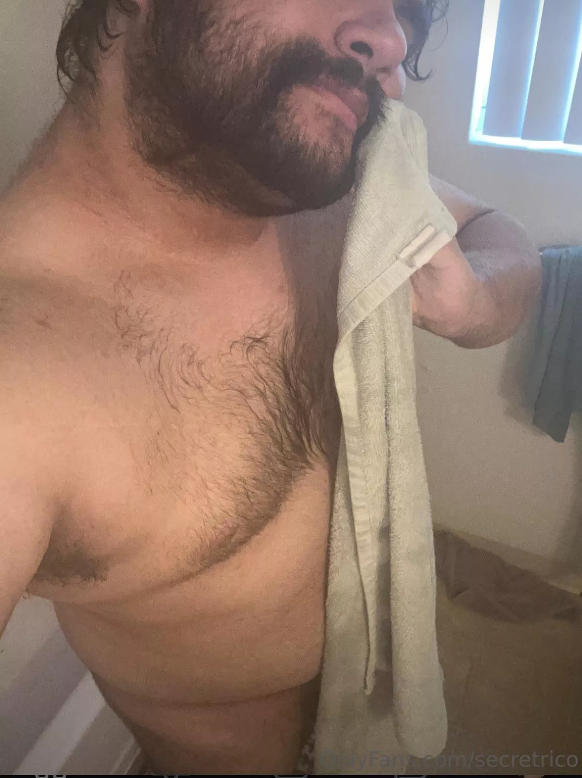 post shower. who wants to get me all dirty again?