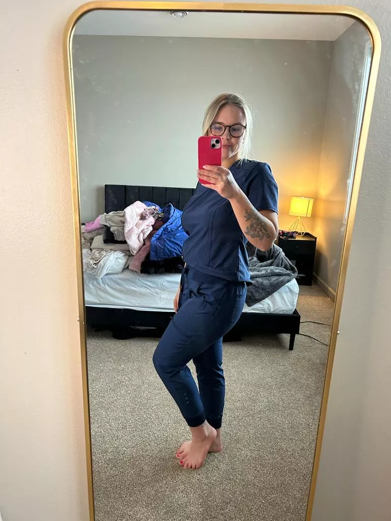 ready for a long day at the hospital