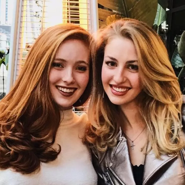 Redhead or blonde? 