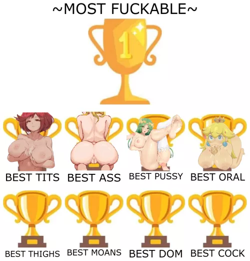 Smash Bros Best Thighs Award! Top Comment With One Character Wins [OTHER]