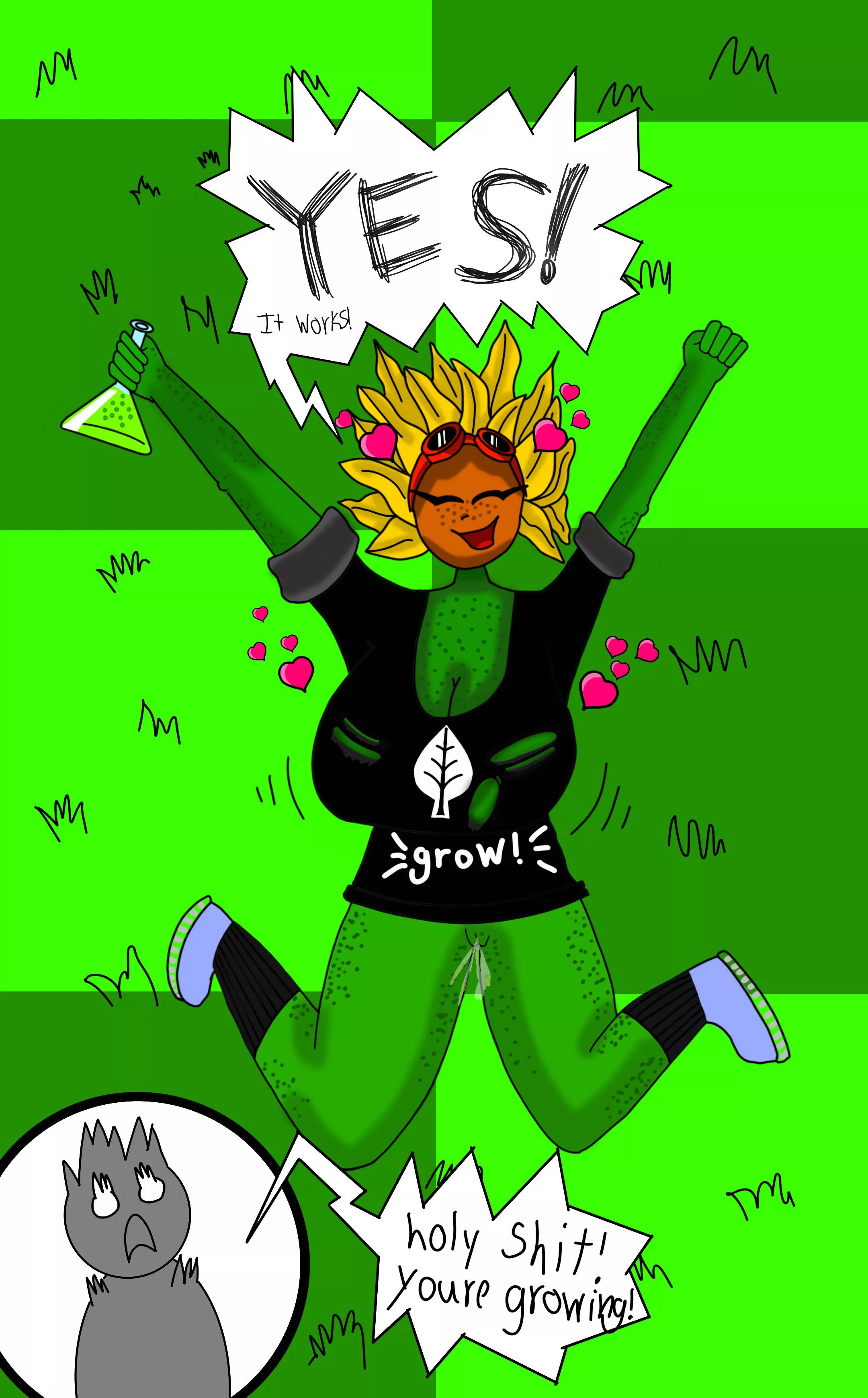 Solar flare tried crazy Dave’s chemistry set Solar flare tried crazy Dave’s chemistry set