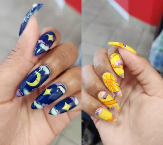 Sun and moon. Which side is your favorite?