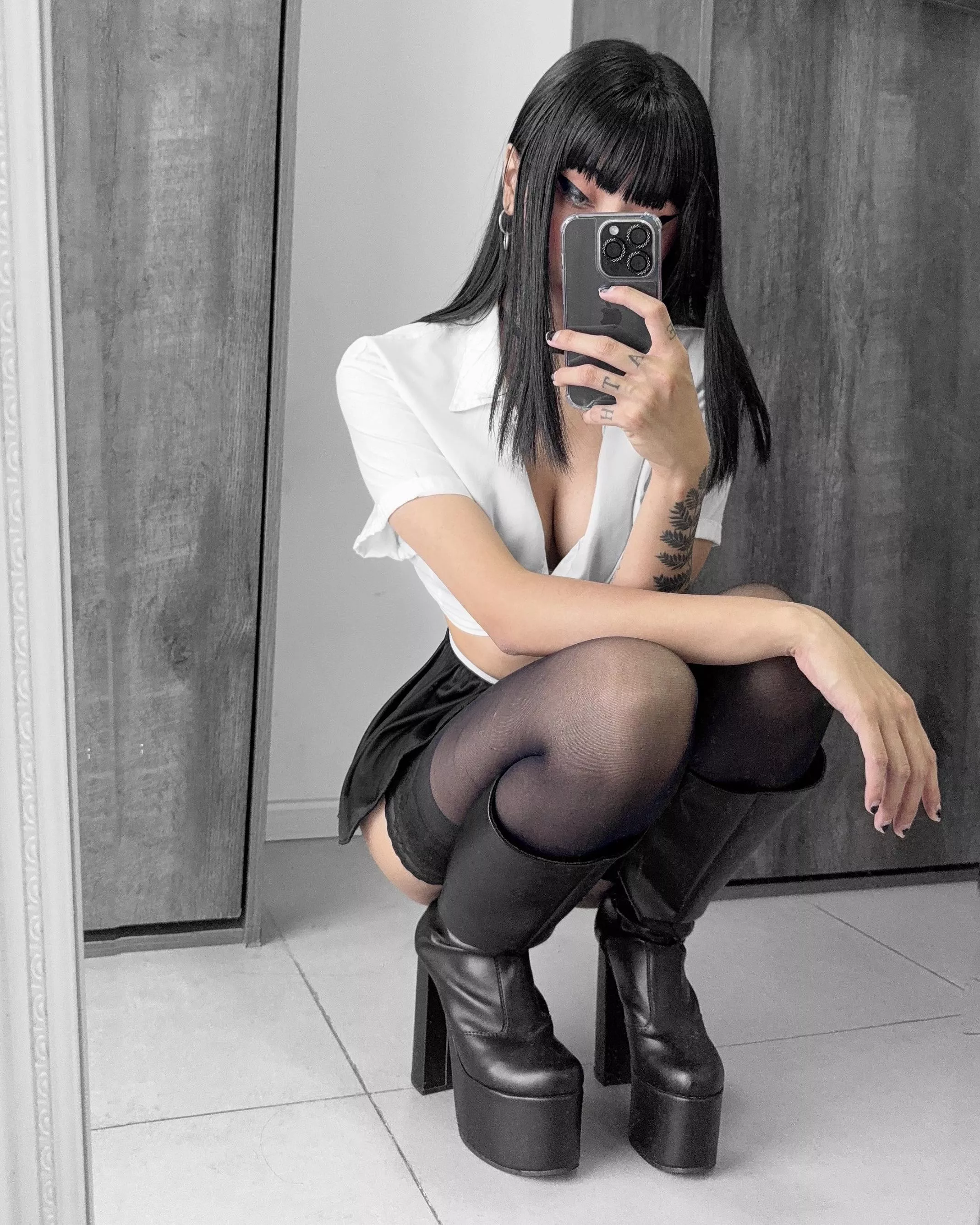 These boots are perfect for walking all over you