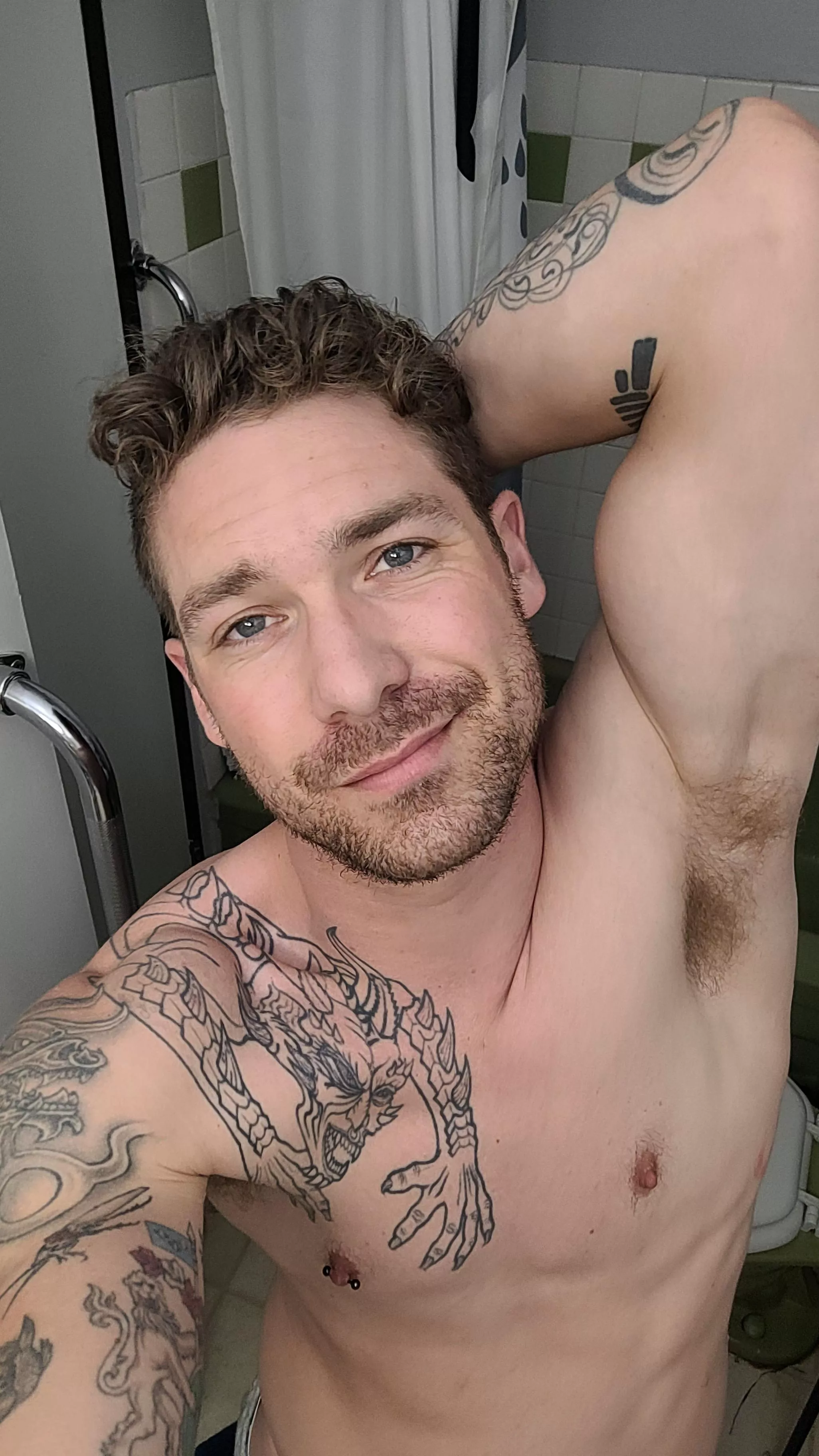 Time for a haircut and a clean shave I thin