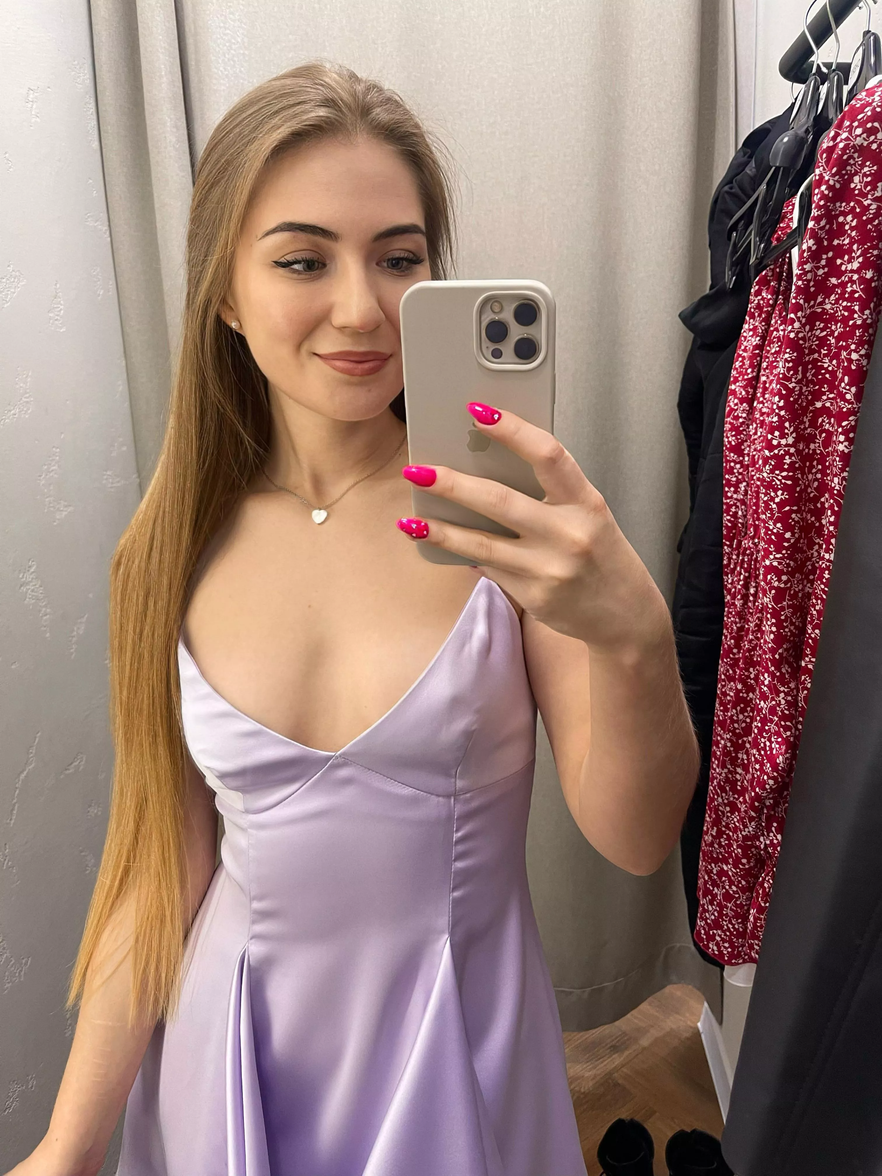 Touching my body feels so good