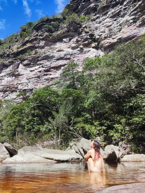trekking in brazil! no one around!