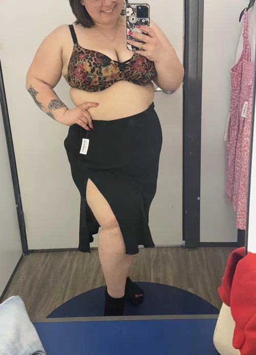 Trying to decide if I like this skirt or not