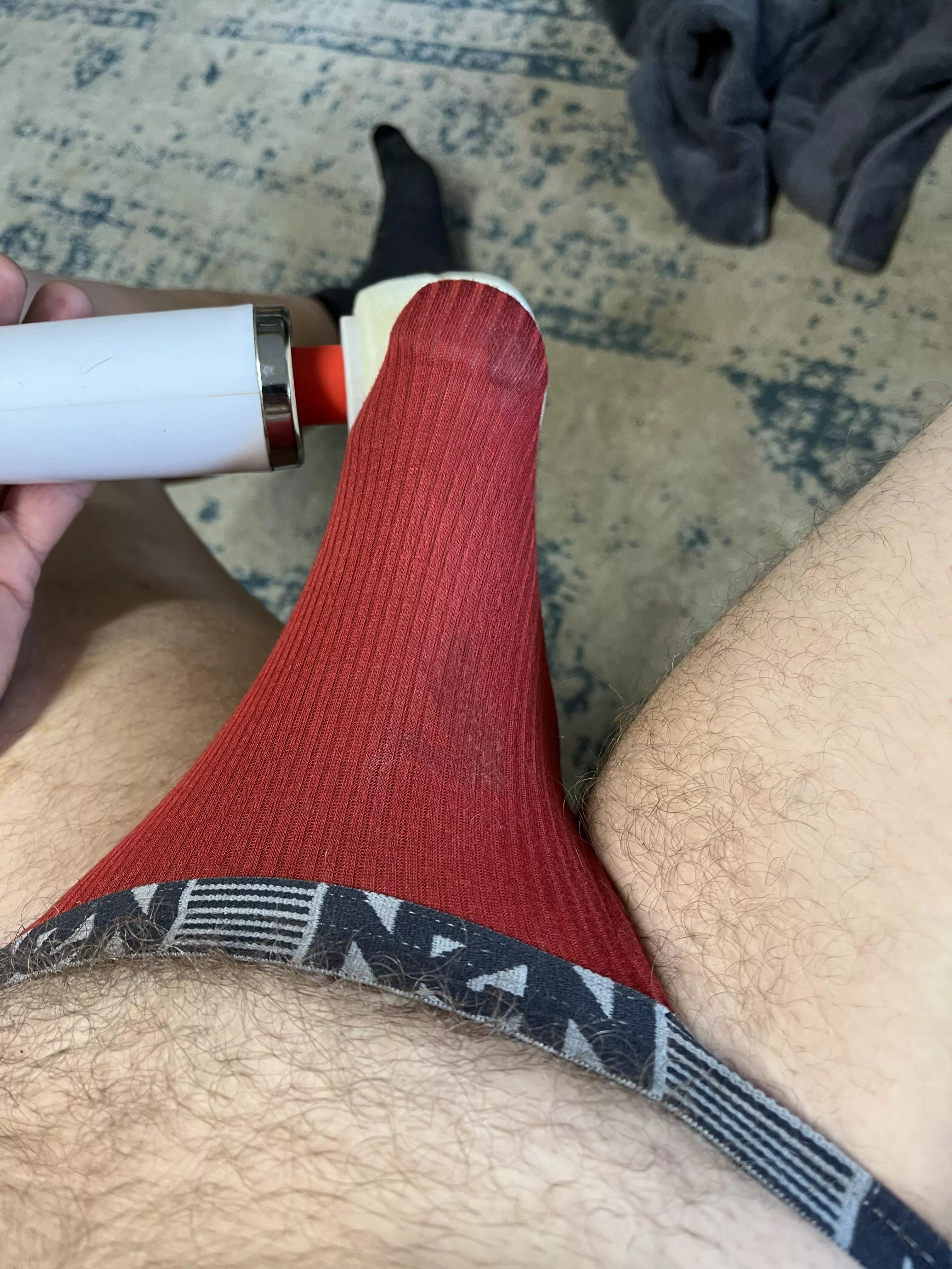 Vibrator fun in N2N jock