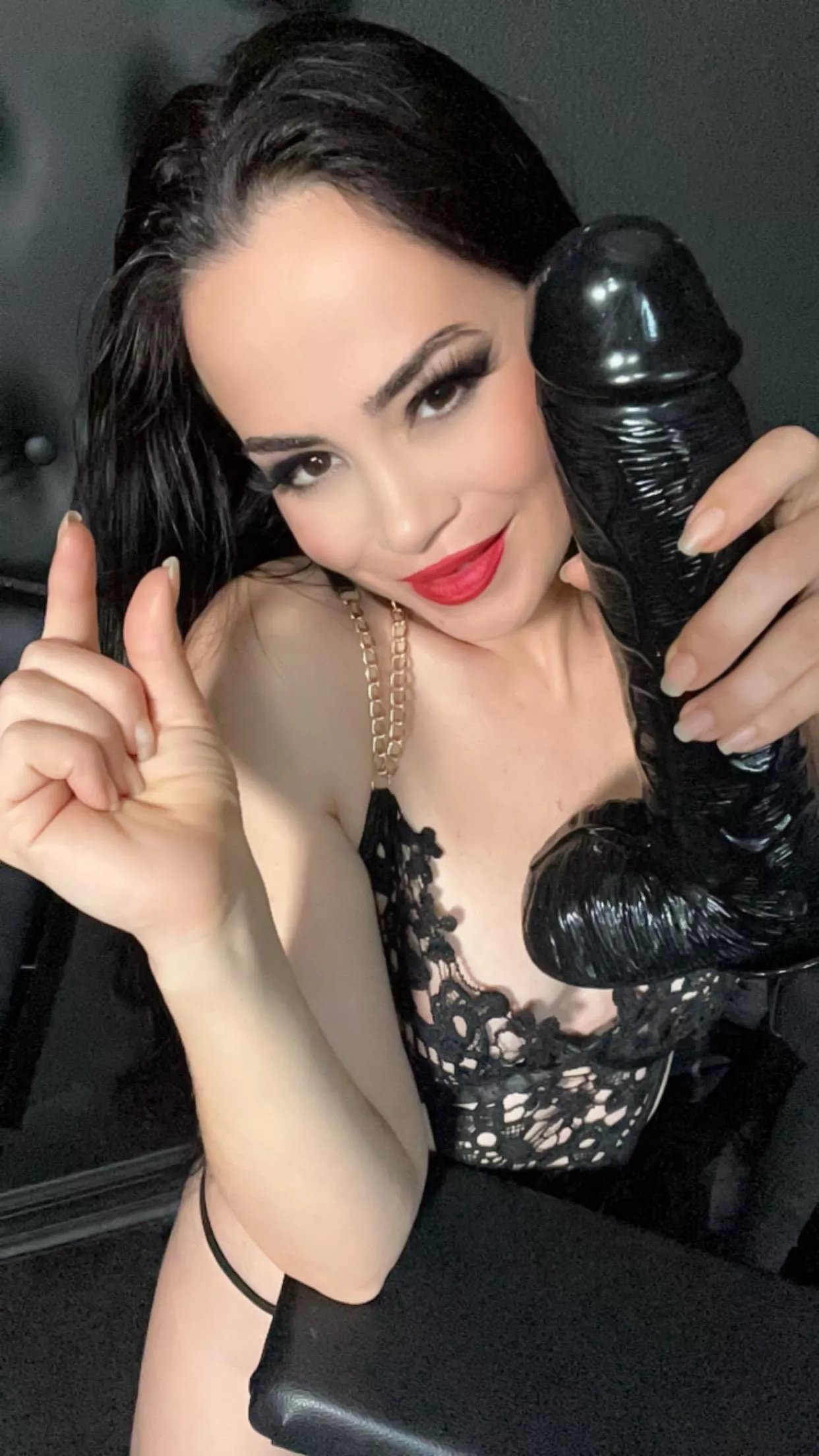 What is that cute little thing between your legs. Ive never seen anything small as this before sissy, Guess the small chastity is working after all. Look how small it is compared to my BBC, that you gonna take deep in your ass for having such a itty bitt