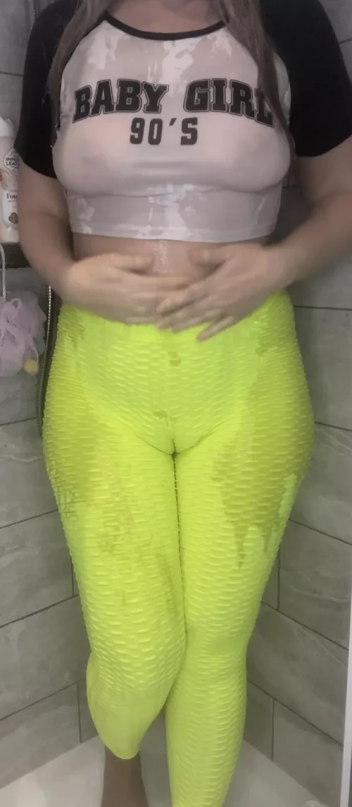 A cold shower was just what I needed 