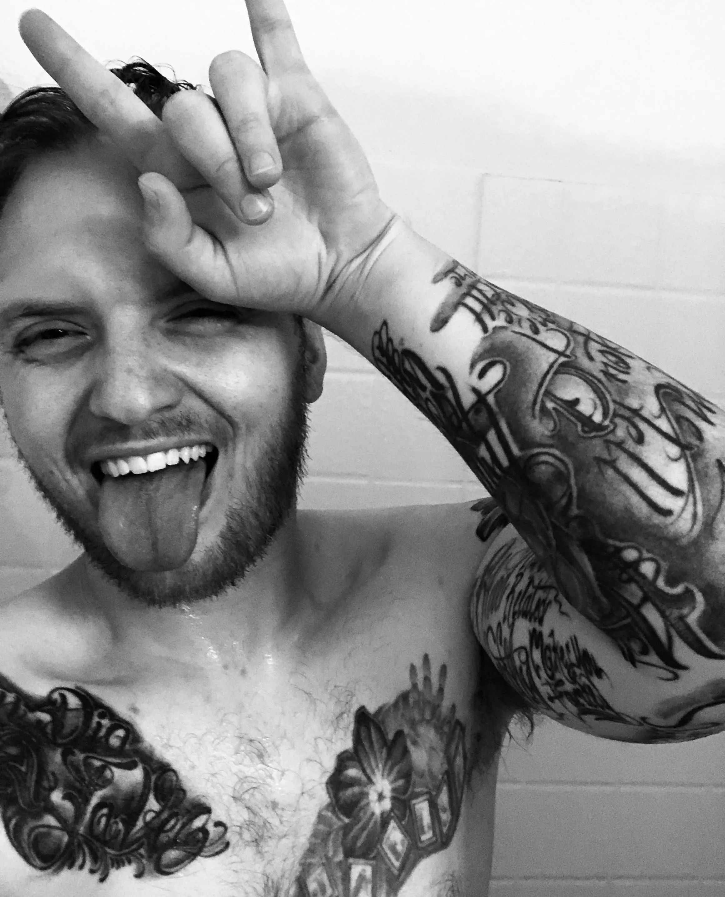 a waterproof phone calls for a selfie or two in the shower, right? 🤘🏻