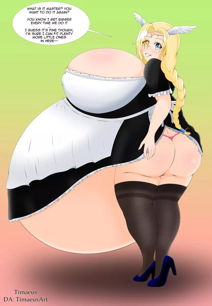 Angelic Maid is fine with having a few more put in her (Timaeus)