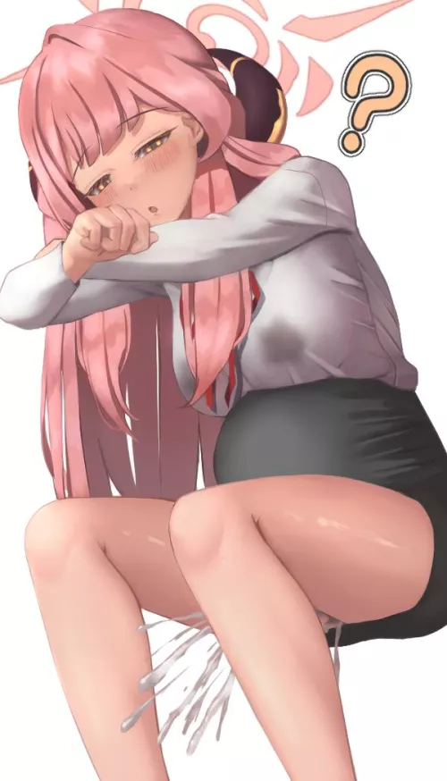 Aru stumbled into a bit of trouble during lunch break (舟子＠ゲーム制作中)