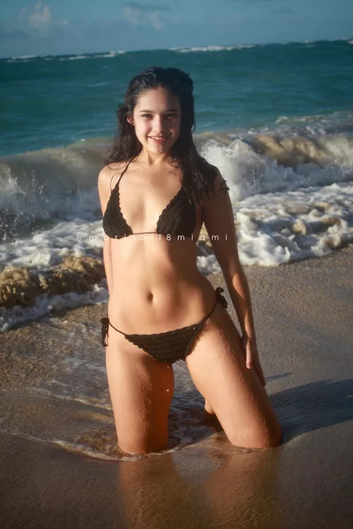 Crochet bikini vibes