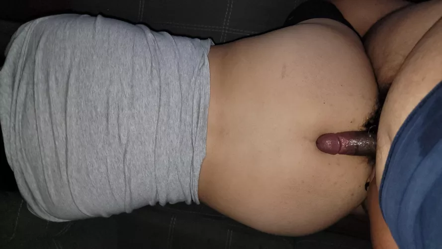 Definitely creampied the wife.