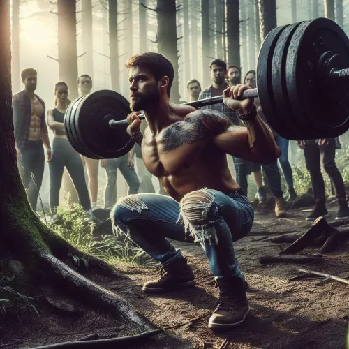 Does anyone here gave grow an ass from working out at home / calisthenics without gym and weighted squats ???