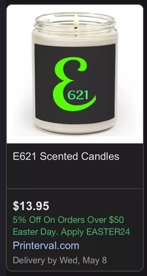 Excuse me WHAT SCENTED CANDLES?