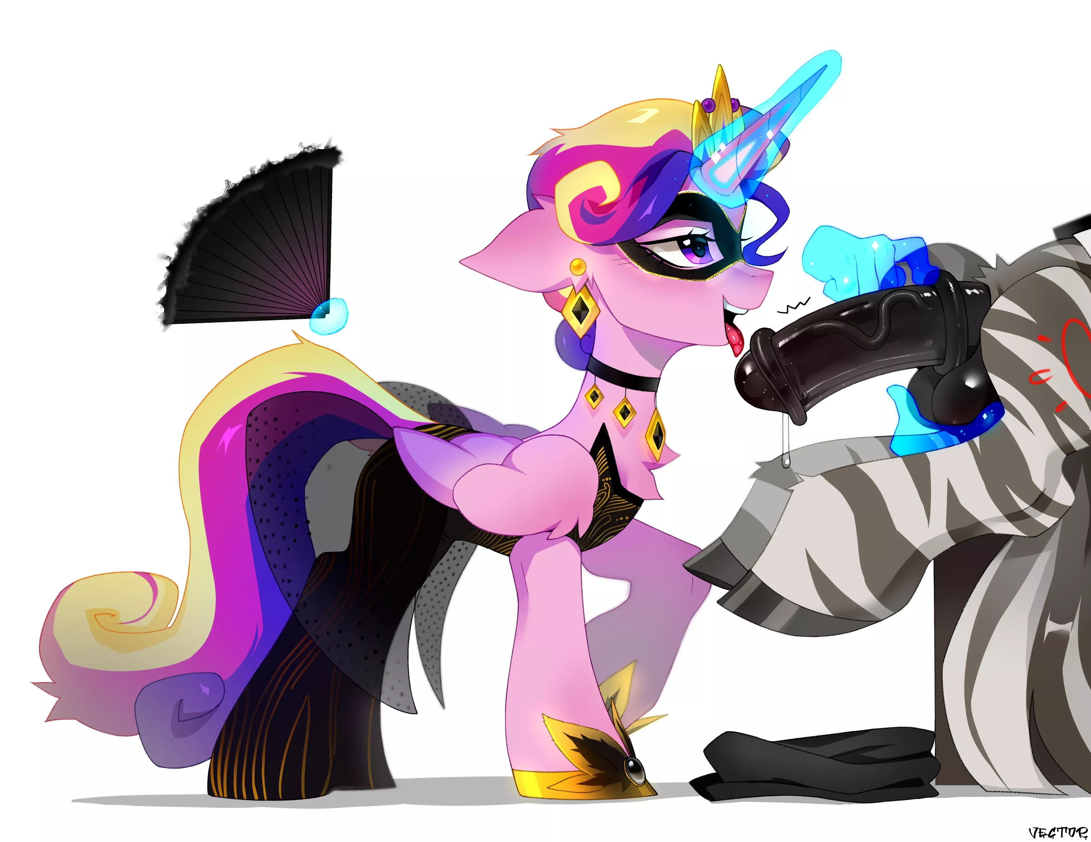 [F M] Princess of Love doing her thing! (Zlata Vector)