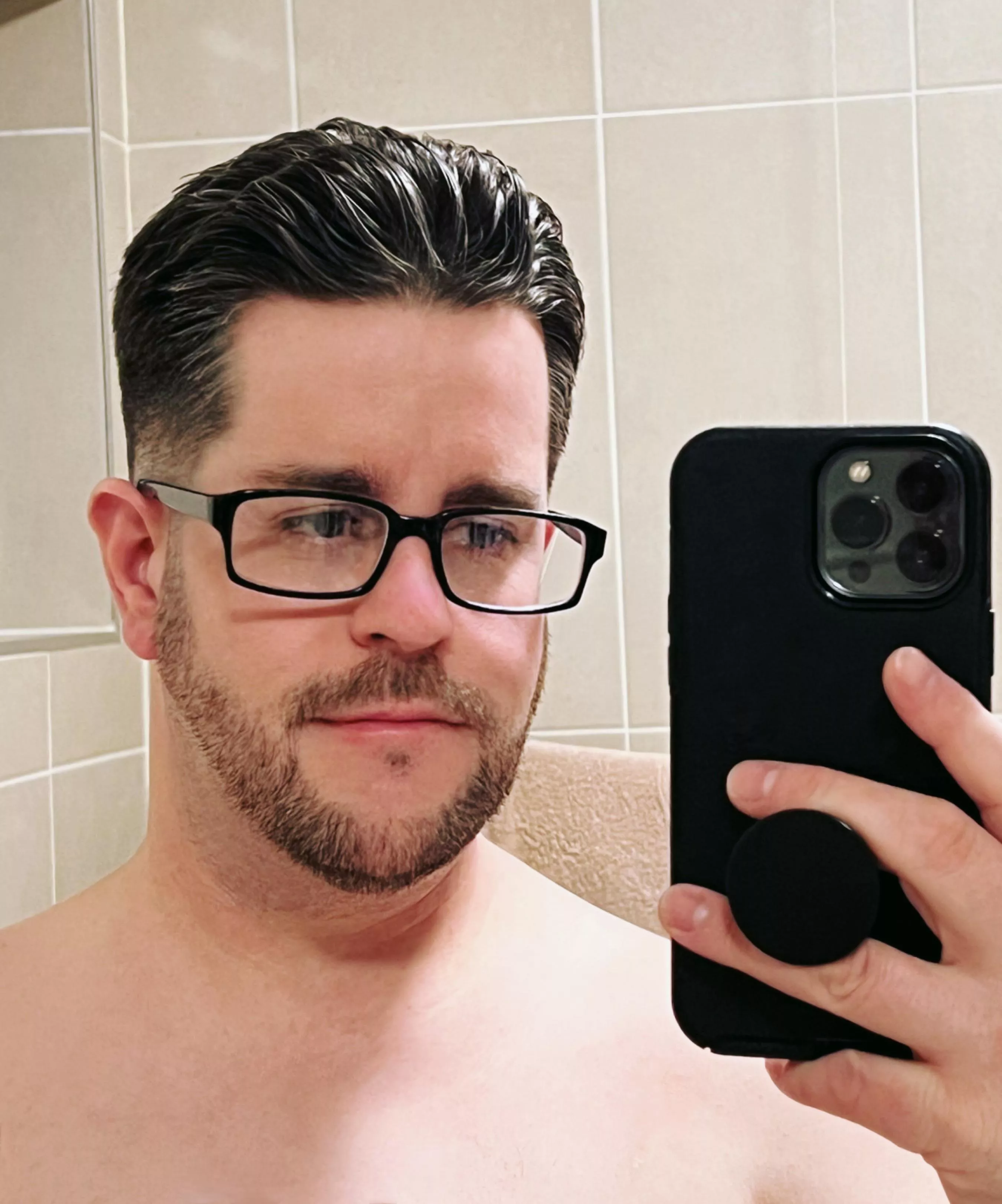 Got a haircut and trimmed the beard.  Got a haircut and trimmed the beard.