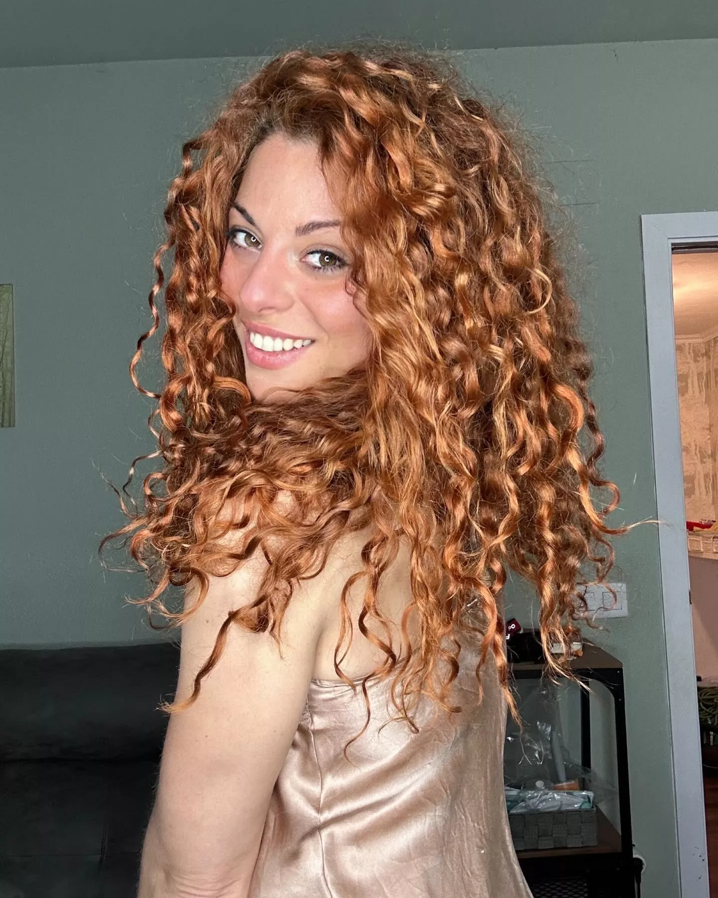 I love the touch of silk on my skin, but I like your hands better