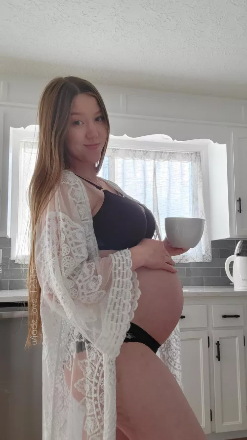 I made you some coffee, soon I'll be making you some milk too