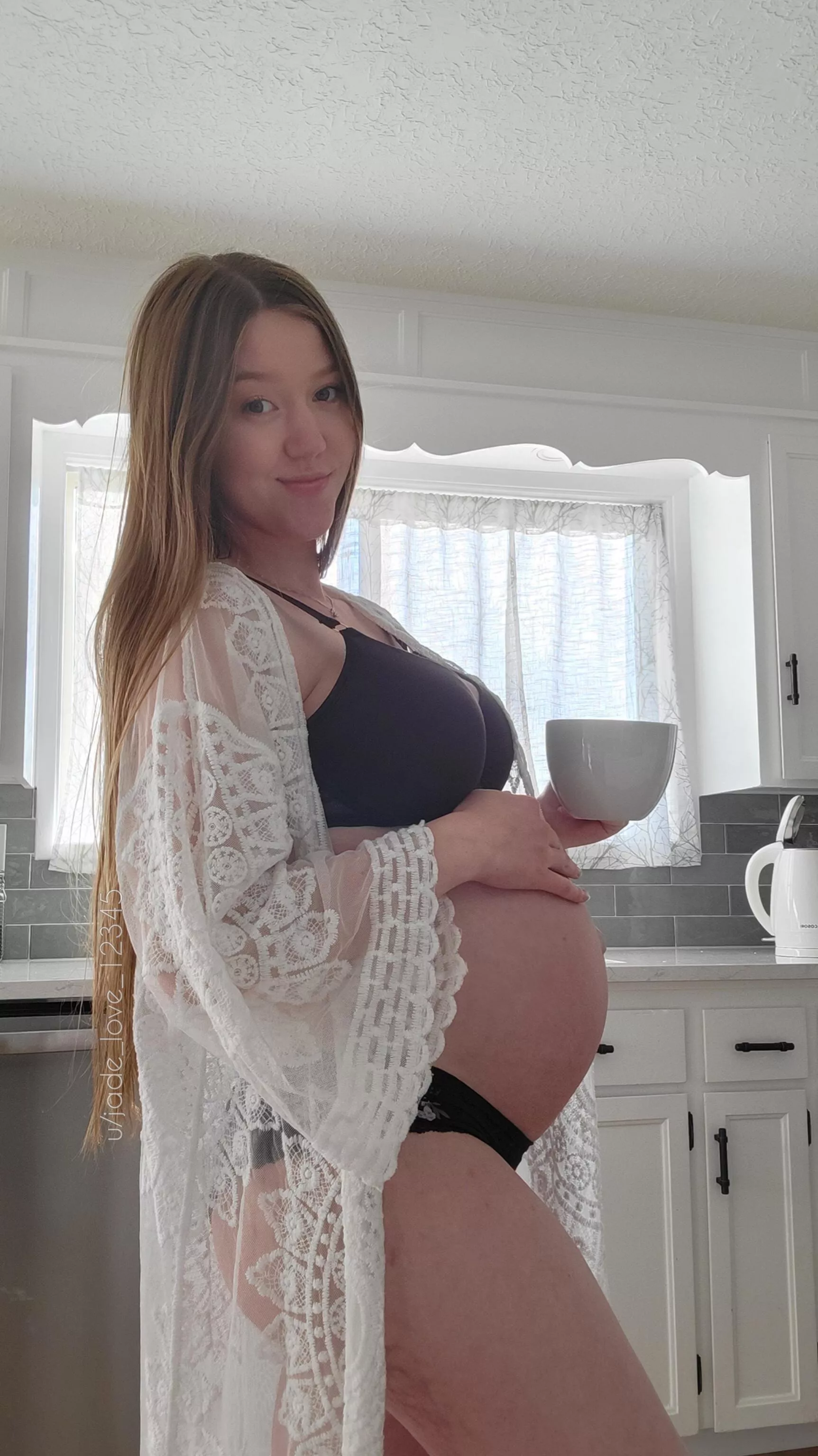 I made you some coffee, soon I'll be making you some milk too