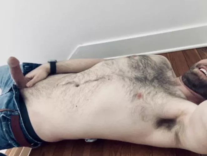 I may not be in the best shape, but I am mostly naked at the top of the stairs. So I have that going for me. [39]