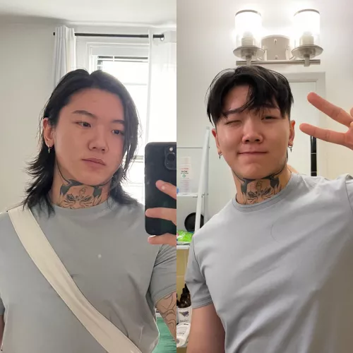 I really needed a haircut 