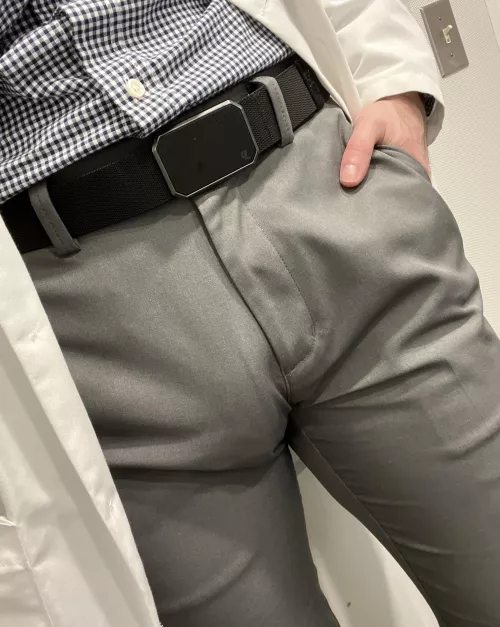 Just a modest bulge