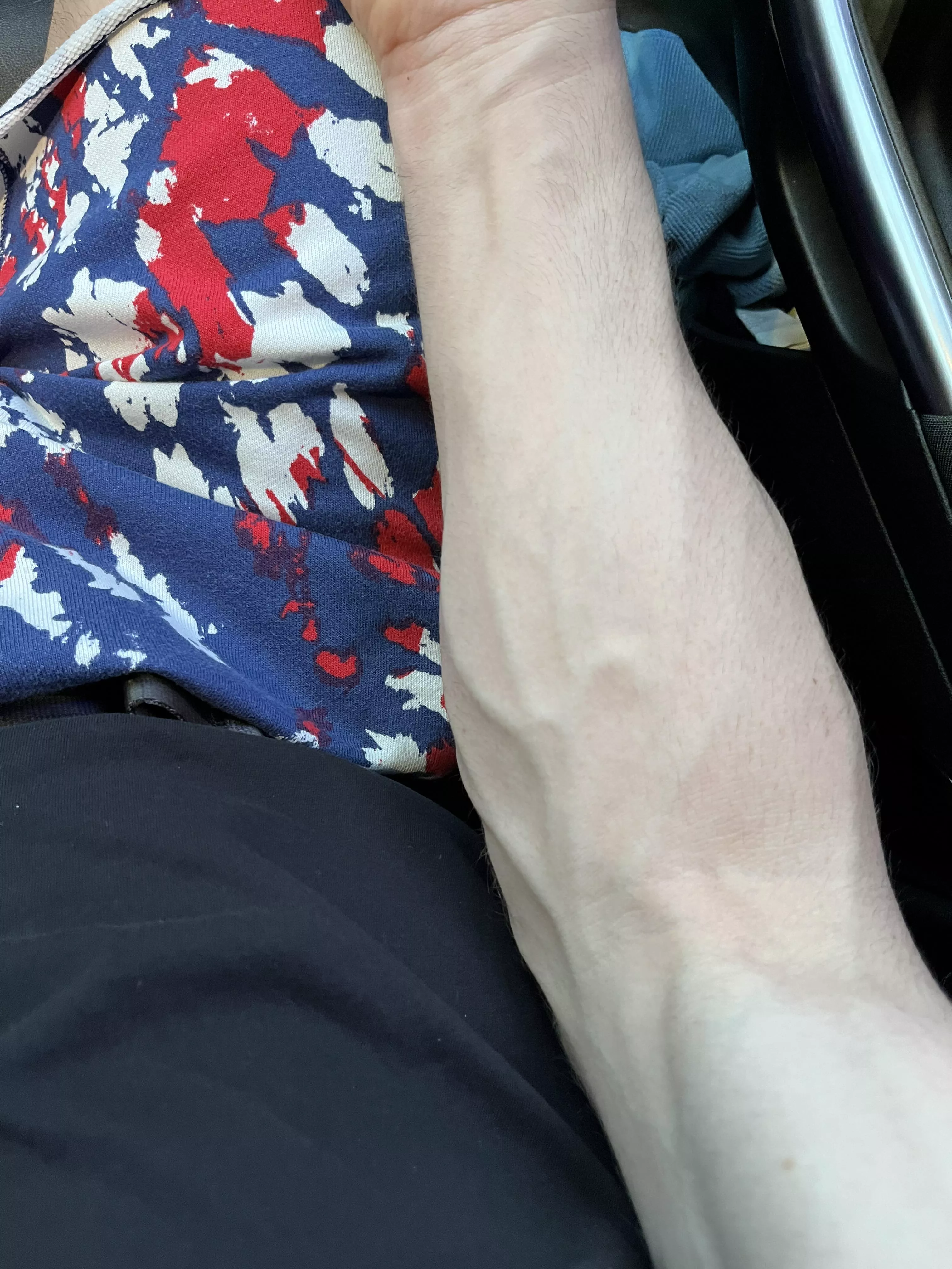 Just riding in the car