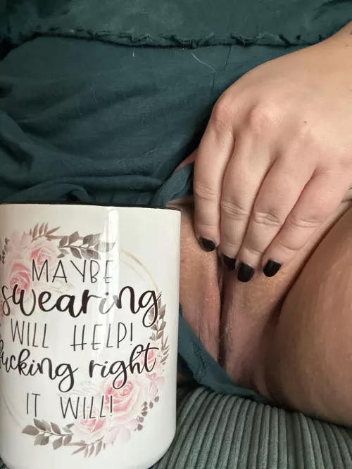 Love my nails how I love my coffee 🖤