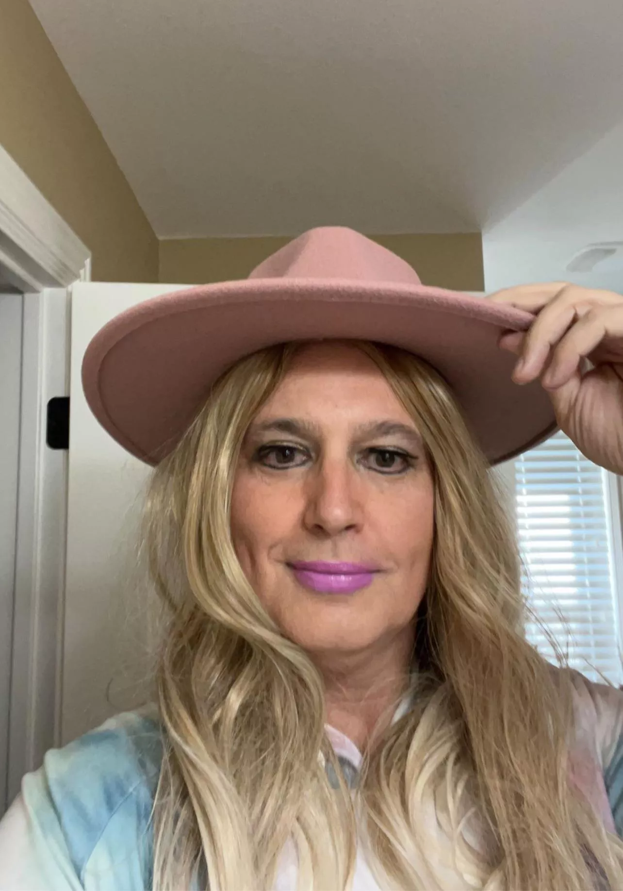 Not sure about the hat !!