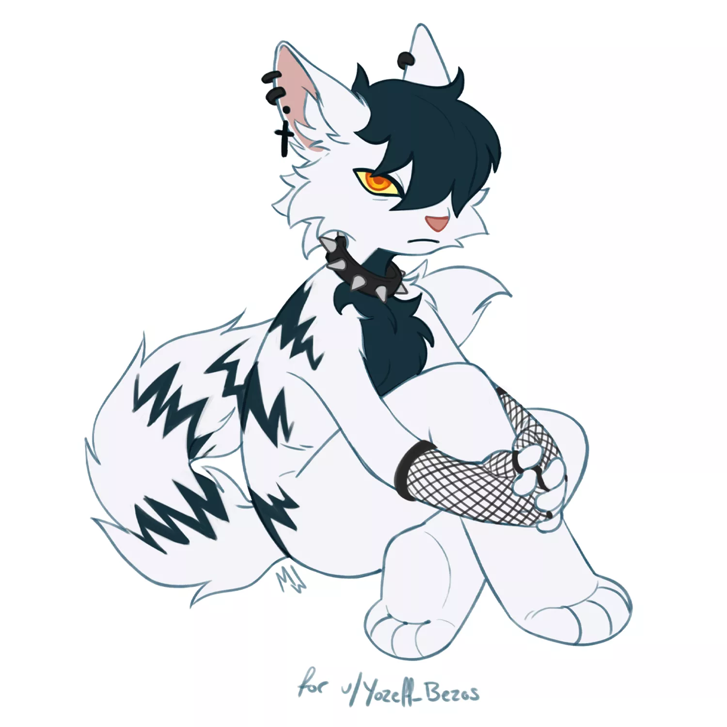 Number 81 in my 100 furries series. Sona belongs to u/Yozeff_Bezos (Art by my, @MellowWingArt on X)