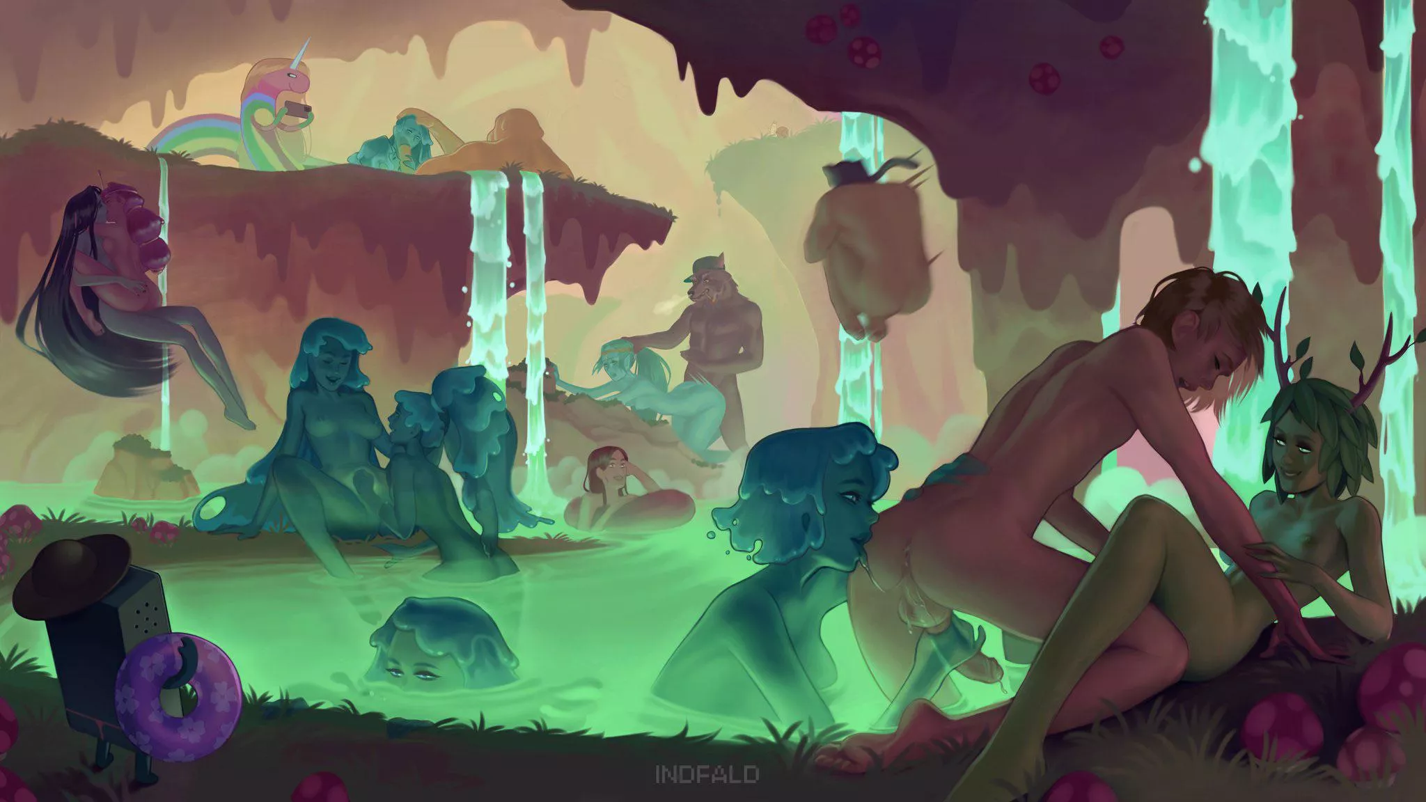 Orgy with the Water Nymphs (Indfald Legende)