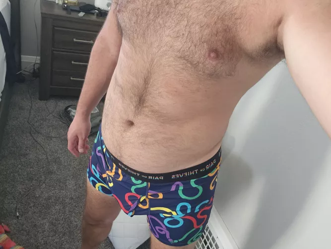 Pull them down. 😈