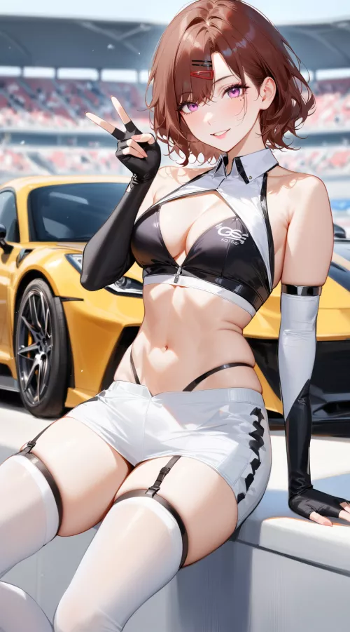 Race Queen Madoka [Idolmaster]