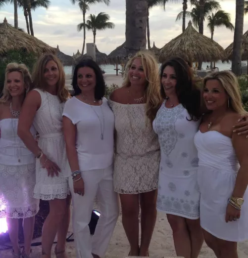 Rank these MILFS on their girls only island vacation 