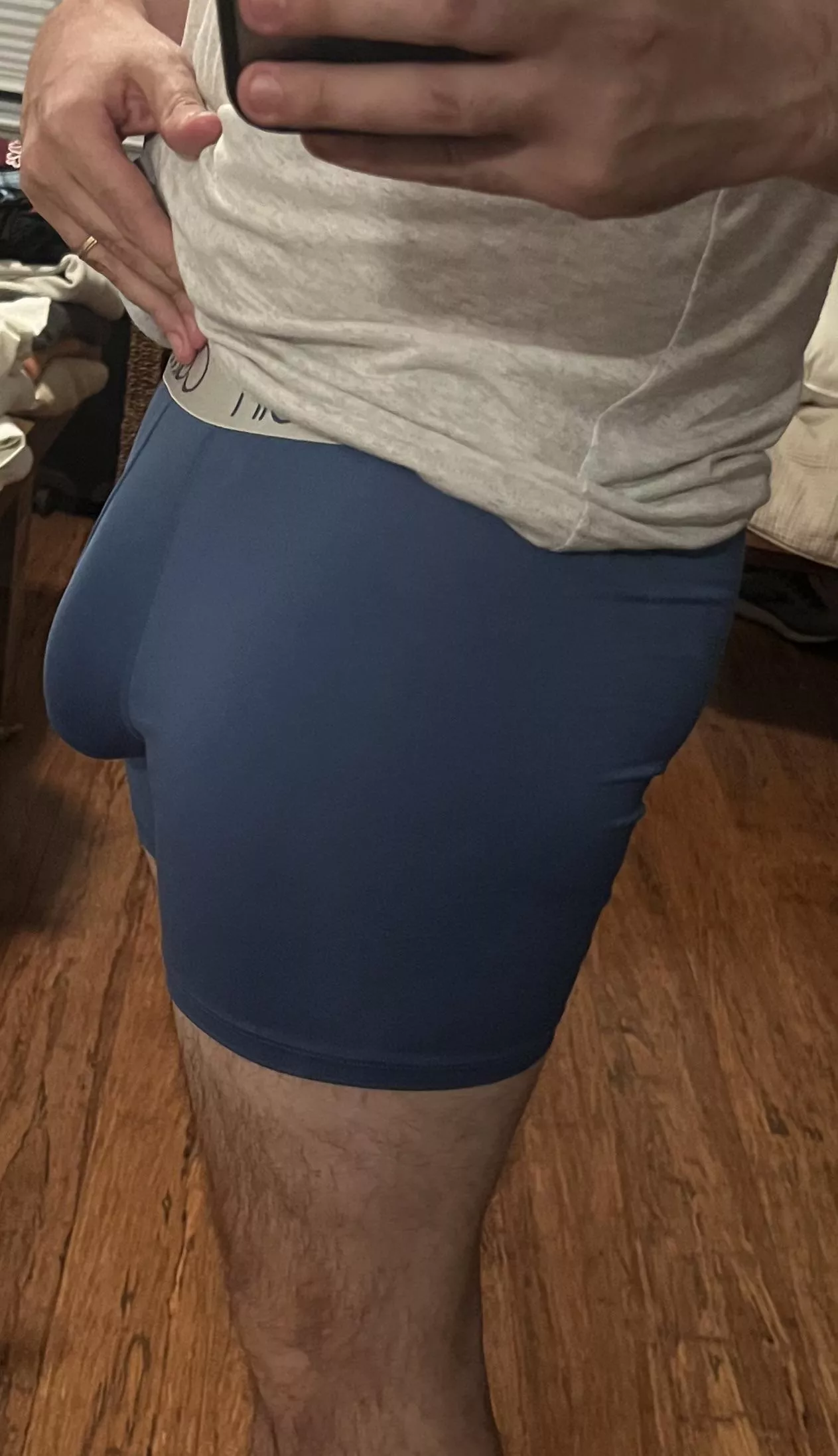 Soft bulge in blue
