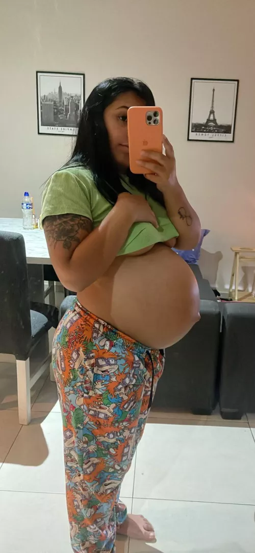 These tits grow just like the belly