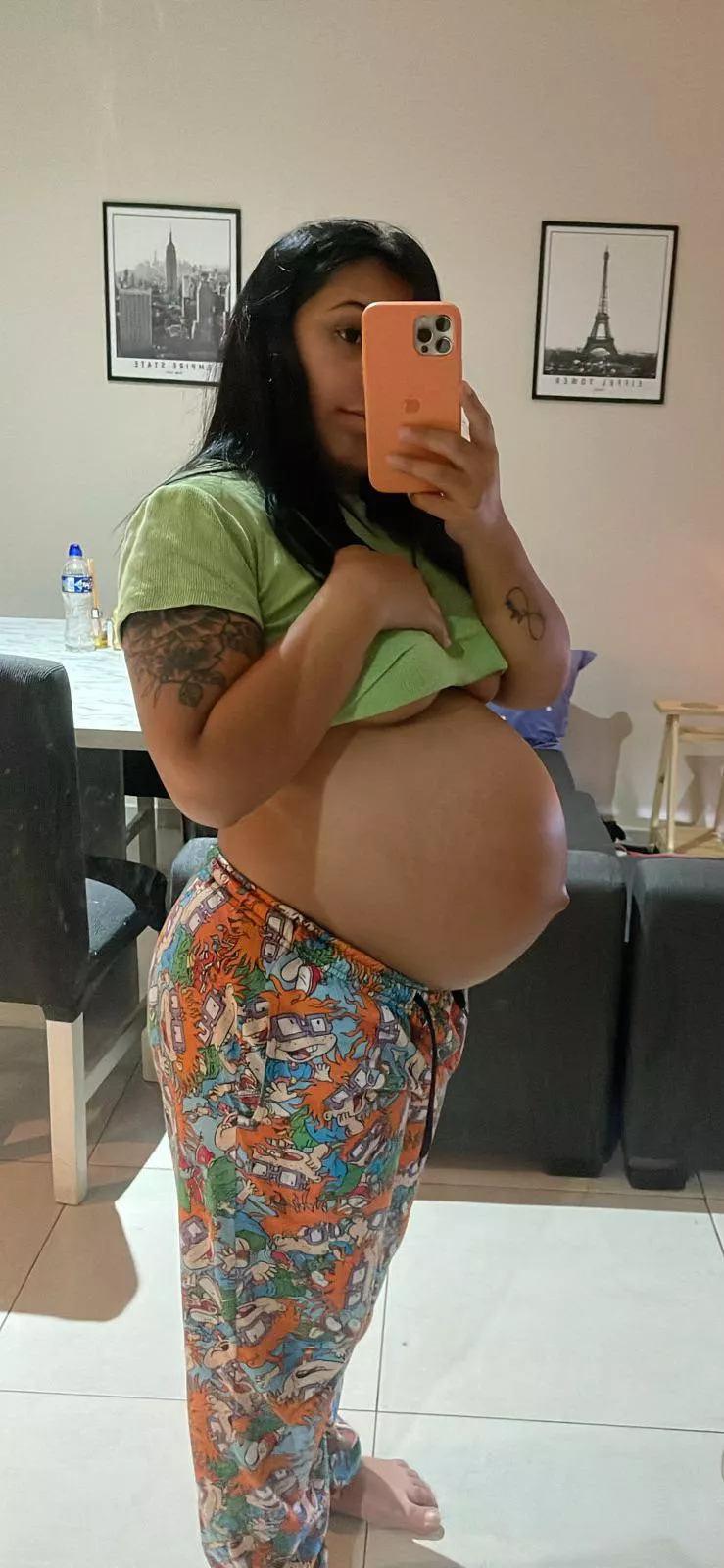 These tits grow just like the belly