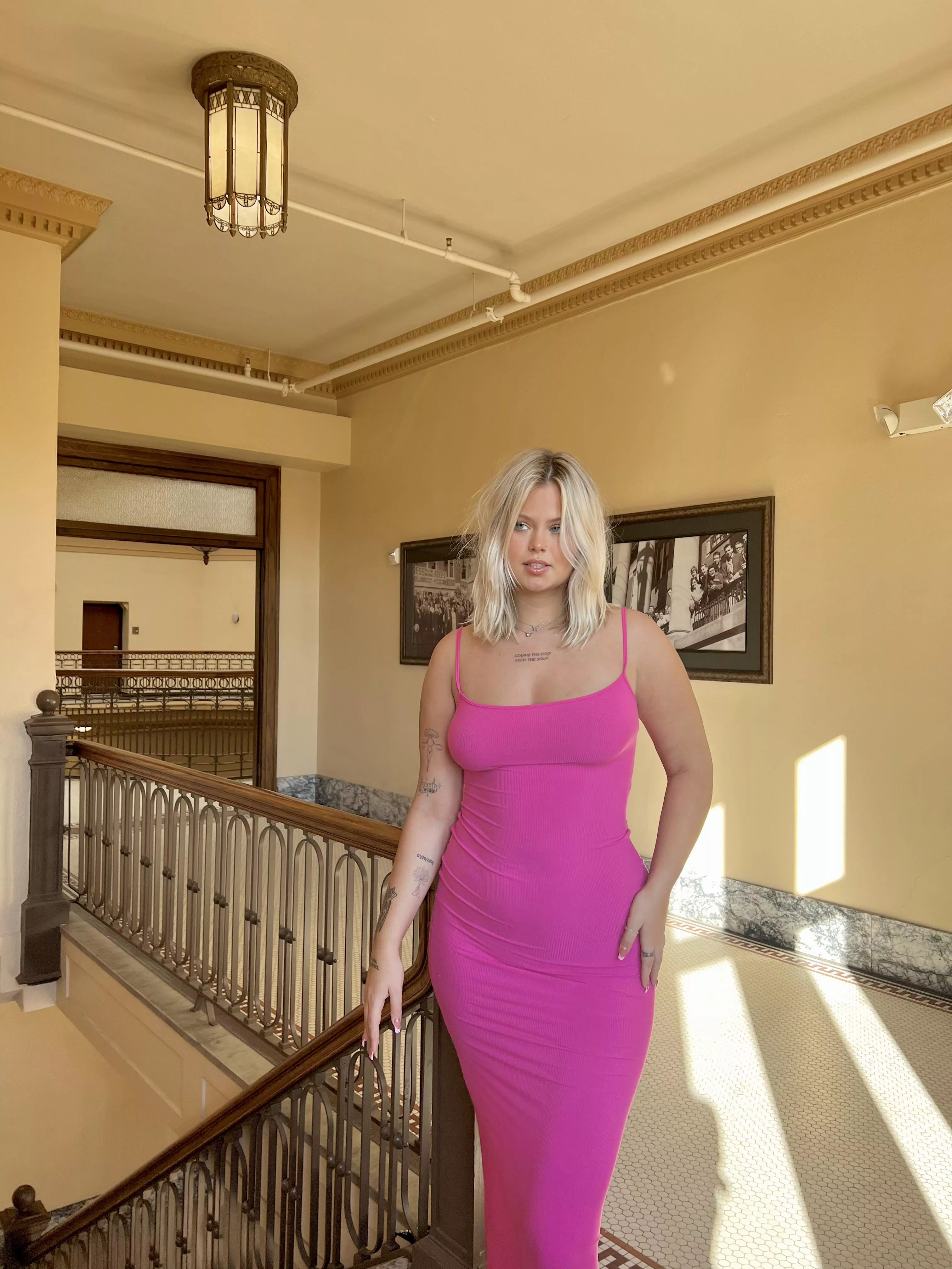 Tight dresses are my thing 